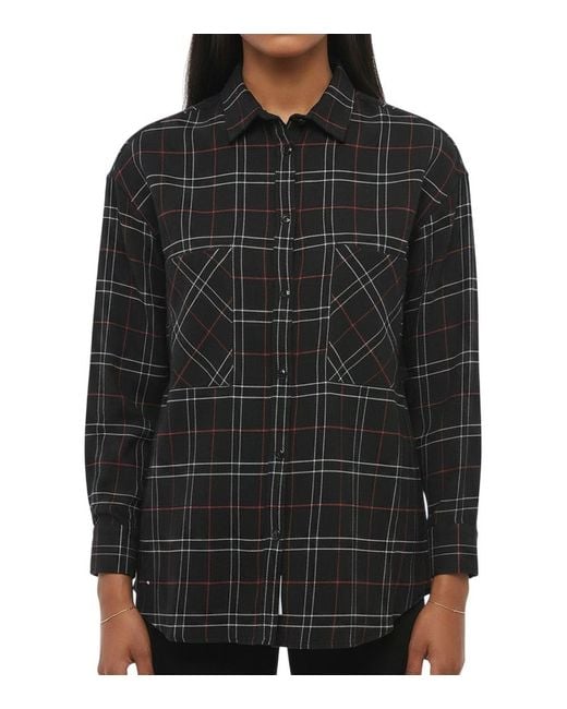 Woolrich Black Regular Checks Shirt