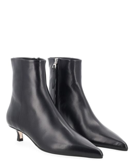 Aeyde Black Solid Sofie Boots