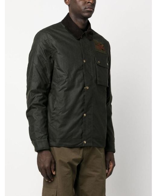 Barbour Black Workers Jacket for men