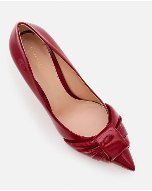 Gianvito Rossi Red Pointed Toe Pumps