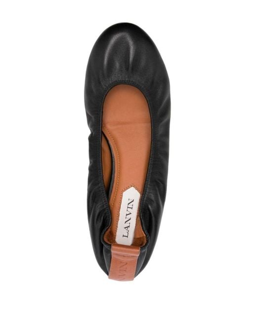 Lanvin Black Ballet Flats