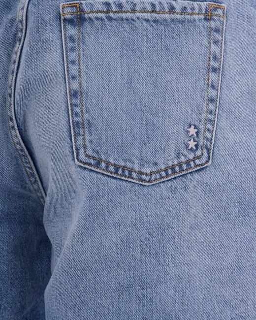 ICON DENIM Blue Solid Shorts