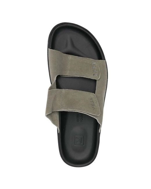 Veja Green Logo Sandals for men