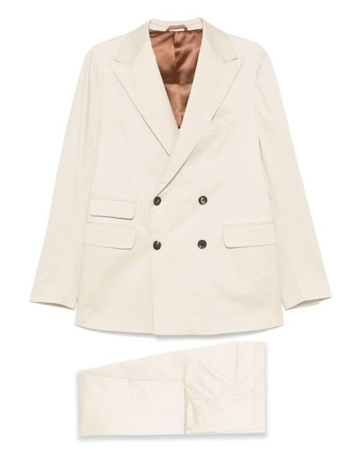 Doppiaa Natural Aaradeo Blazer And Aantioco Trousers for men