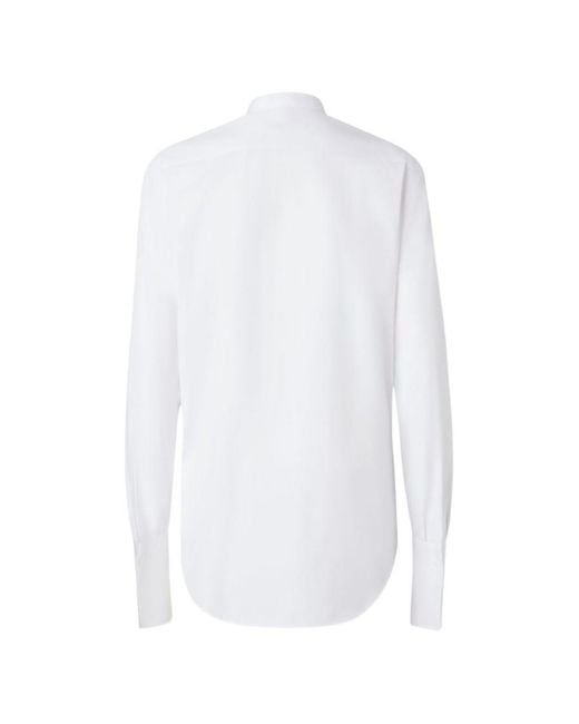 Fendi White Regular Solid Shirt