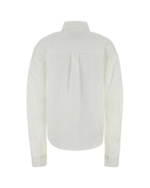 DSquared² White Poplin Shirt