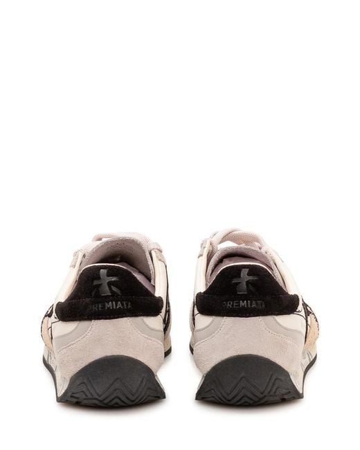Premiata Multicolor Color Block Sneakers for men