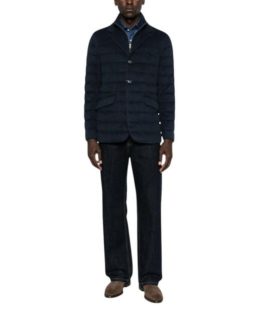 Herno Blue Regular Jacket for men