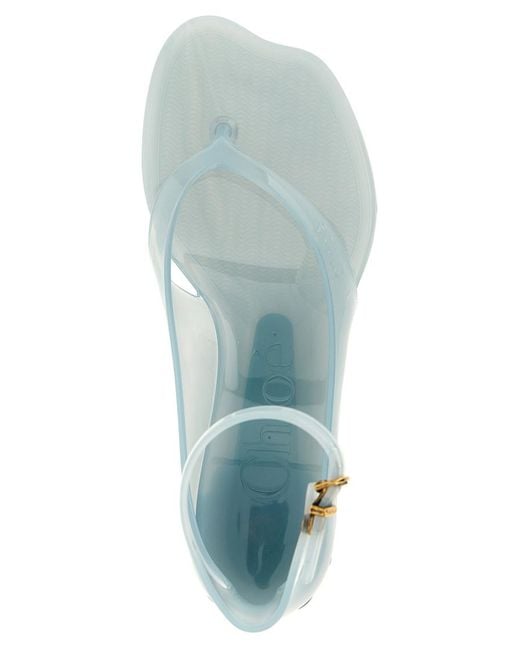 Chloé White Chloã 'Chloã Jelly' Sandals