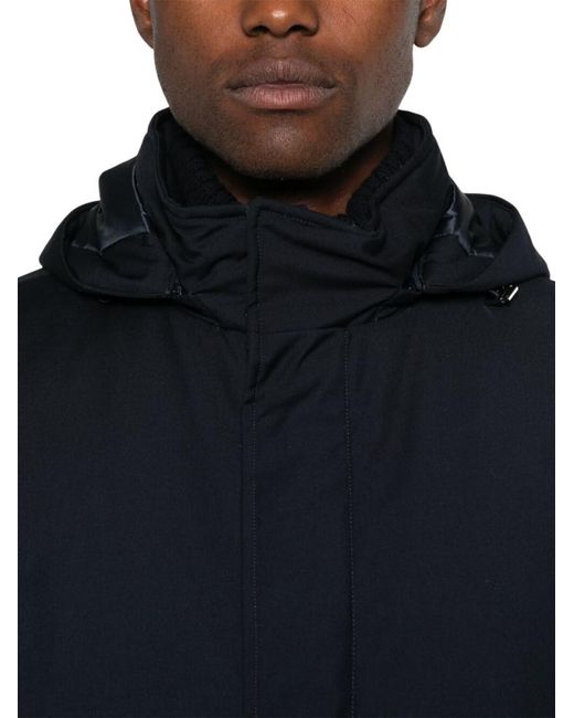 Herno Blue Hood Jacket for men