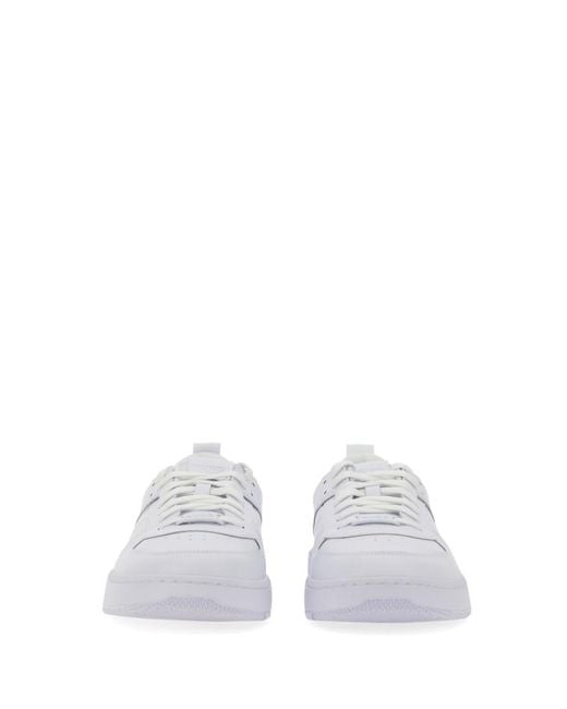 HUGO White Logo Sneakers for men
