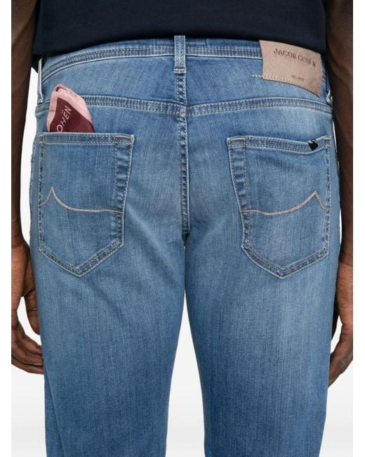 Jacob Cohen Blue Slim Fit Denim Jeans for men