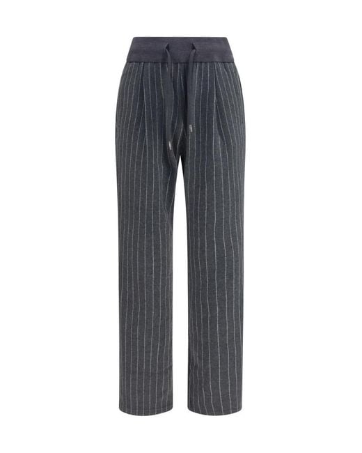 Herno Blue Drawstring Trousers for men
