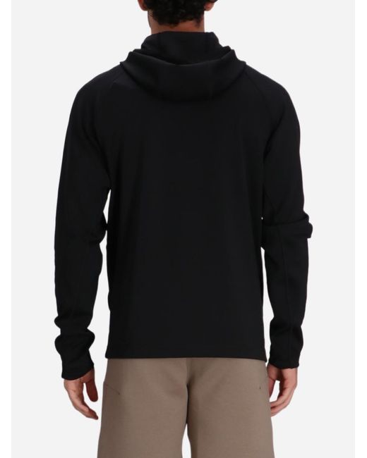 Boss Black Zip Up Hoodie for men