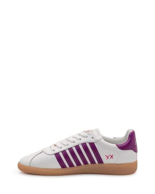 DSquared² Pink Logo Sneakers