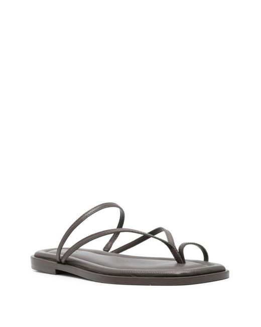 A.Emery Gray Slip On Sandals