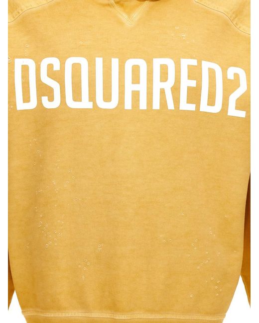 DSquared² Yellow Sweaters for men