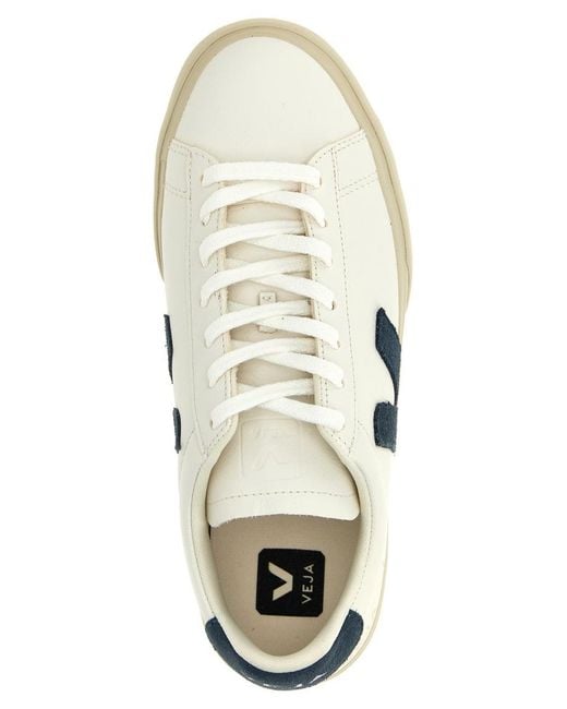 Veja White Chromefree Leather Trainers