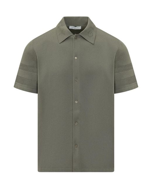 Givenchy Green Regular Solid Shirt for men