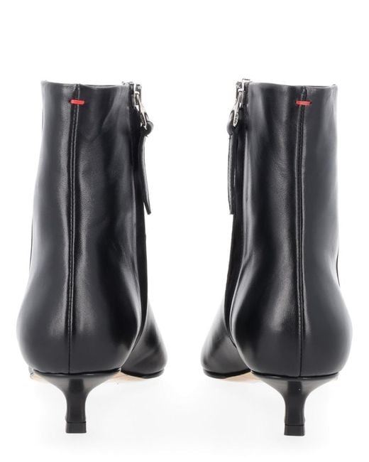 Aeyde Black Solid Sofie Boots