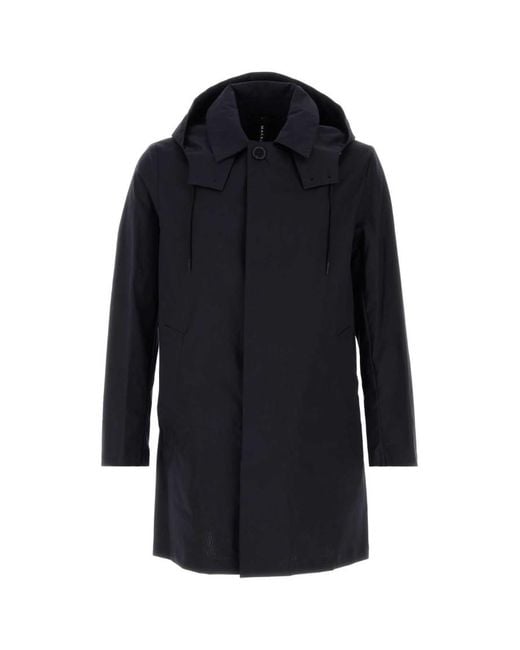 Mackintosh Blue Cotton Cambridge Jacket for men