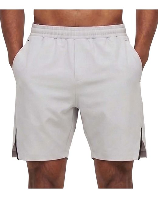 Boss Gray Solid Shorts for men