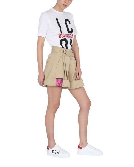 DSquared² Natural Solid Shorts