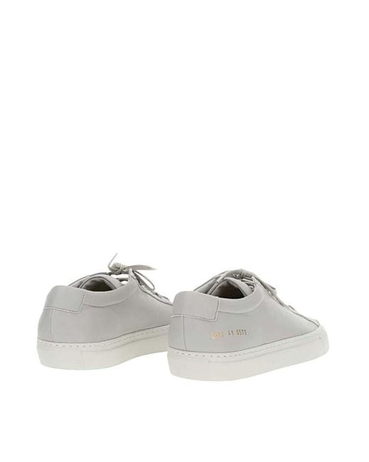 Common Projects White Solid Sneakers for men