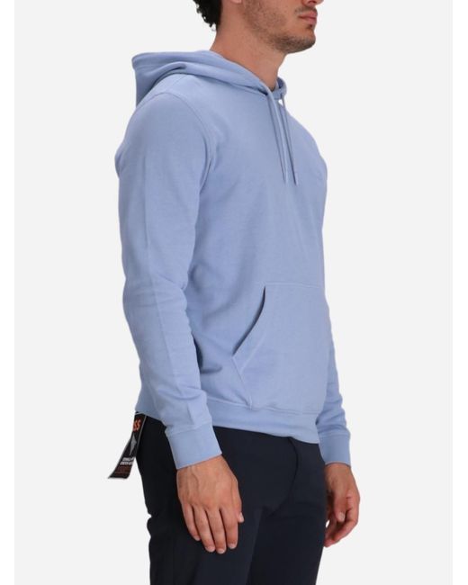 Boss Blue Logo Hoodie for men