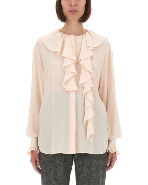 McQueen Natural Regular Solid Shirt