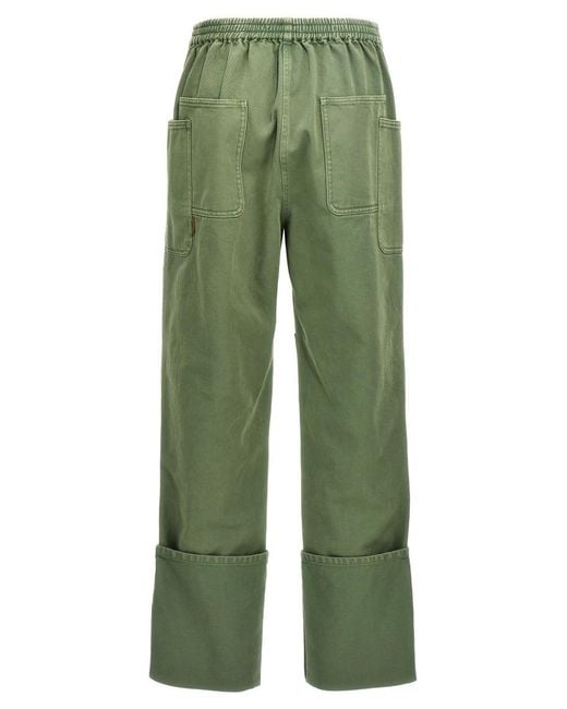 Max Mara Green 'Facella' Pants