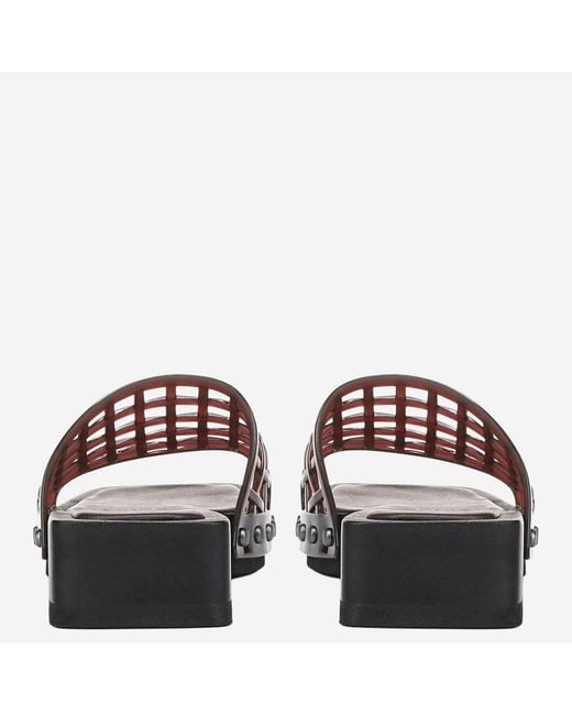 Vince Brown Jelly Sandals