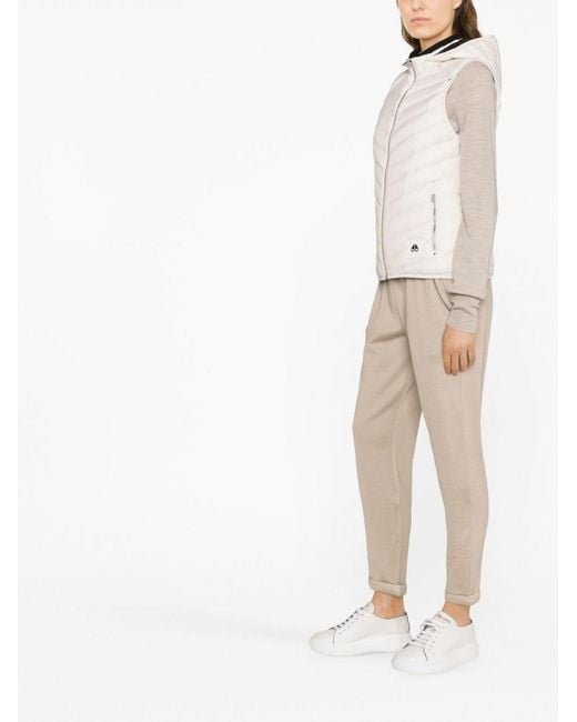 Brunello Cucinelli Natural Cotton Solid Activewear
