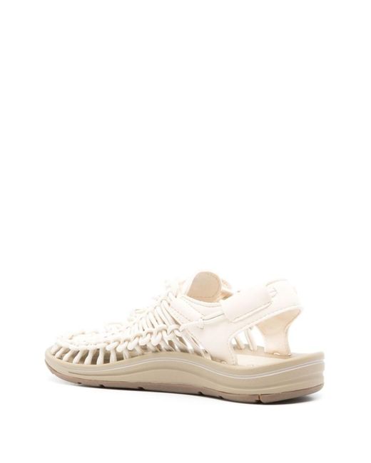 Keen White Round Toe Sandals