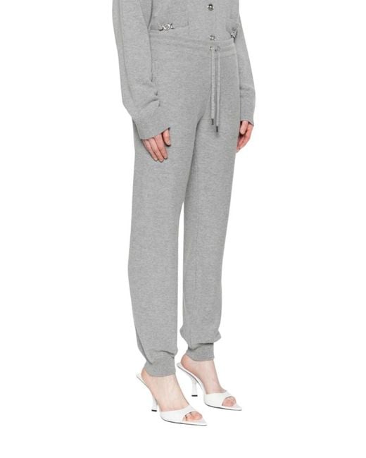 Versace Gray Relaxed Joggers
