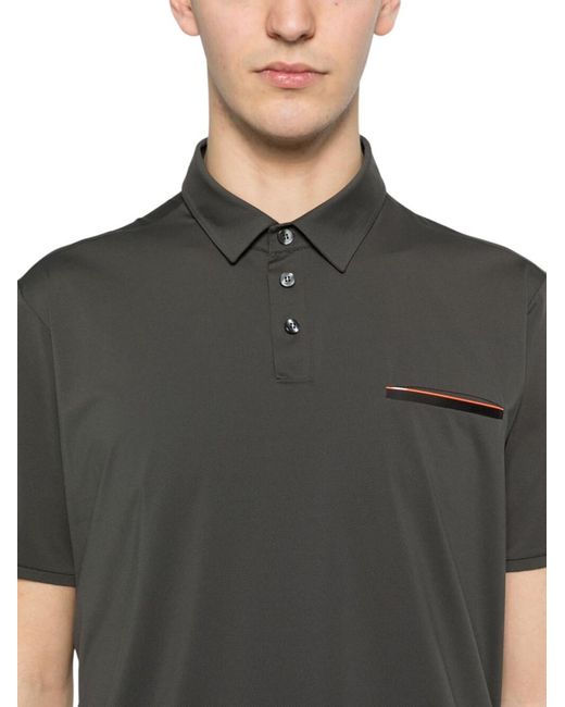 Rrd Black Regular Polos for men