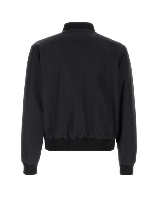 Gucci Black Mock Collar Jacket for men