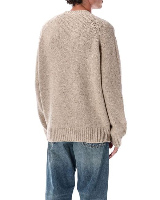 A.P.C. Natural Roundneck Pullover for men