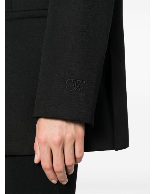 Off-White c/o Virgil Abloh Black Wool Jacket