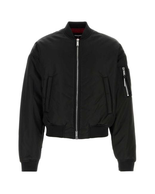 DSquared² Black Quilts for men