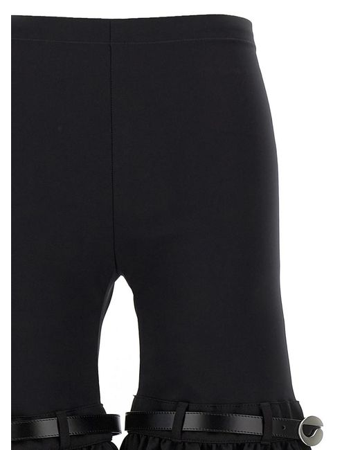 Coperni Black 'Hybrid Tailored Flare' Pants