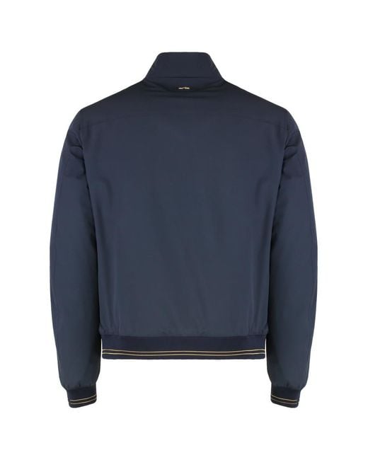 Paul & Shark Blue Waterproof Jacket for men