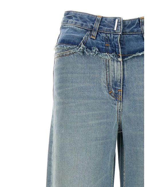 Givenchy Blue Baggy Jeans