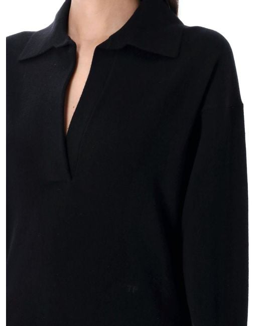Tom Ford Black Wool Sweater