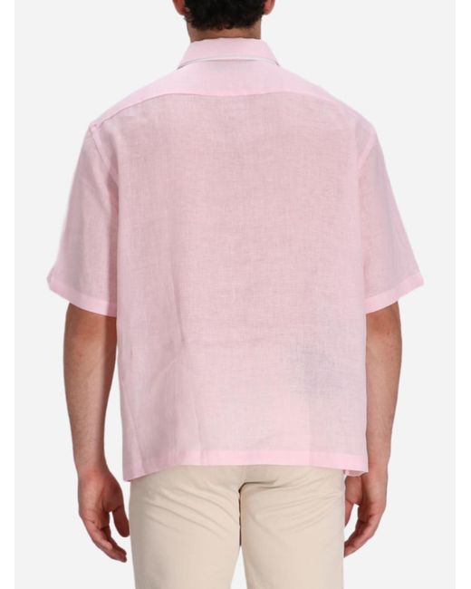 Boss Pink Regular Fit Shirt for men