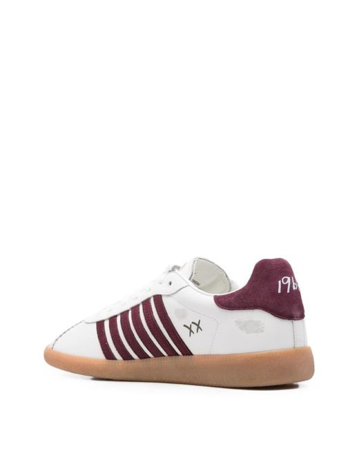 DSquared² White Leather Sneakers for men