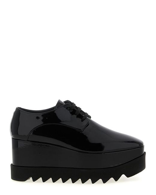 Stella McCartney Black Lace Up Sneakers