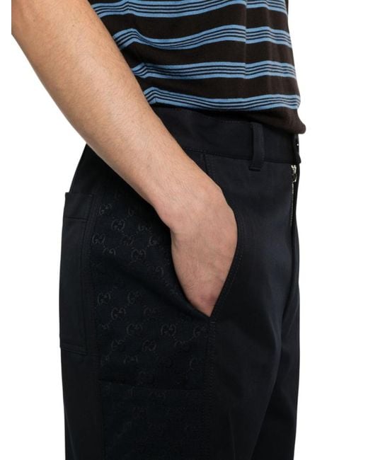 Gucci Blue Regular Shorts for men