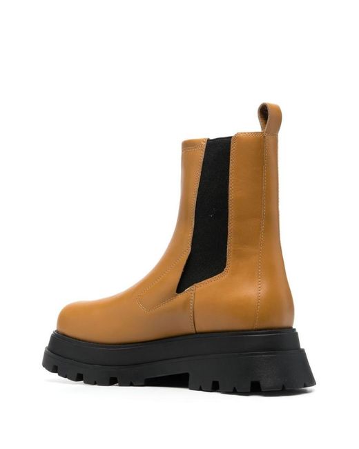 Ash Brown Elite Ankle Boots