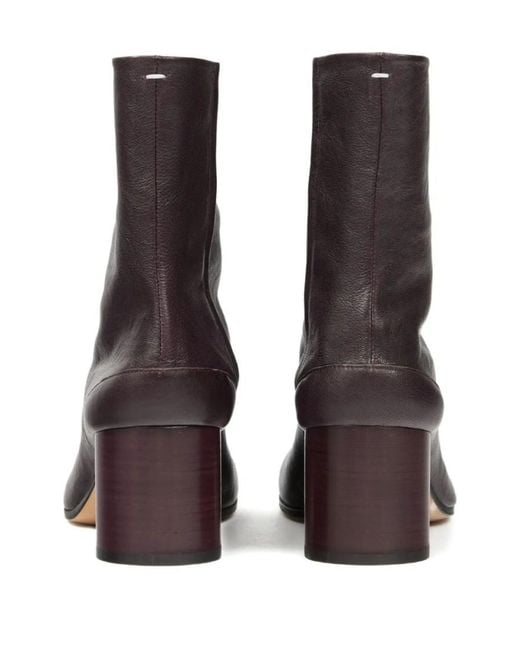 Maison Margiela Brown Solid Tabi Boots